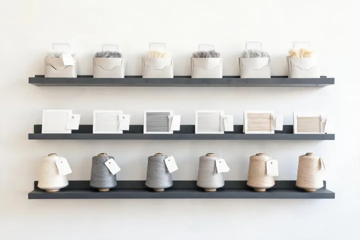 Fiber and yarn technical sample archive