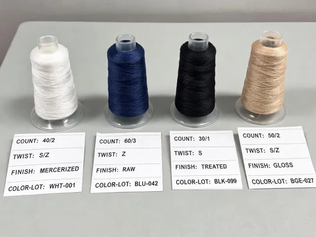 Industrial and apparel thread cones